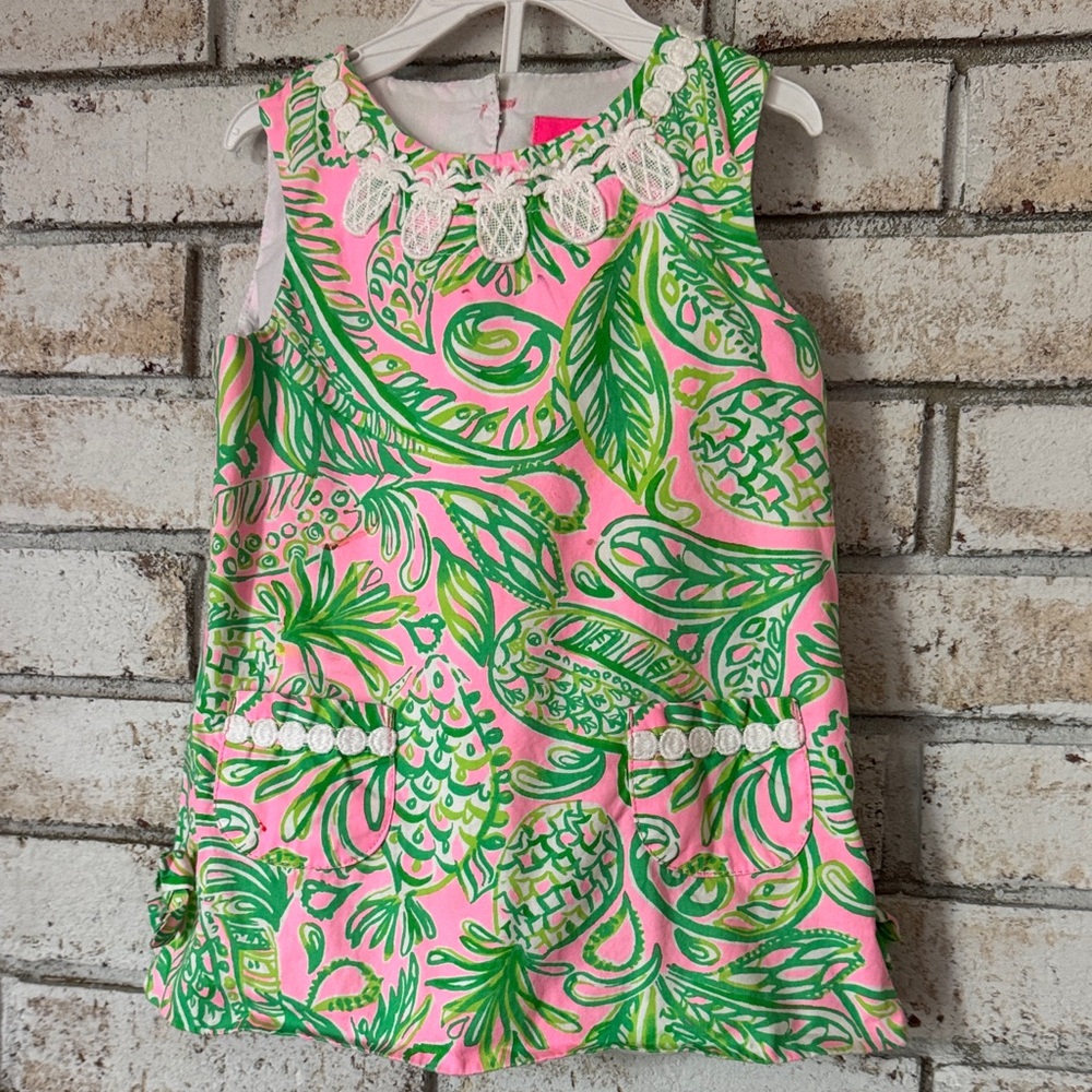 Lilly Pulitzer Baby Shift Dress Size 18-24 m